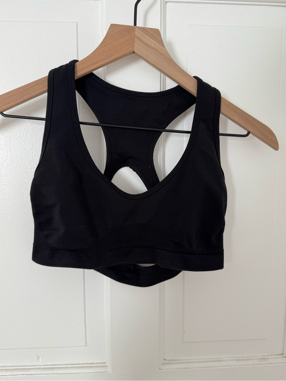 Alphalete Black Racerback Sports Bra